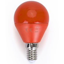 LED-Glühbirne G45 E14/4W/230V orange - Aigostar 100003OFY