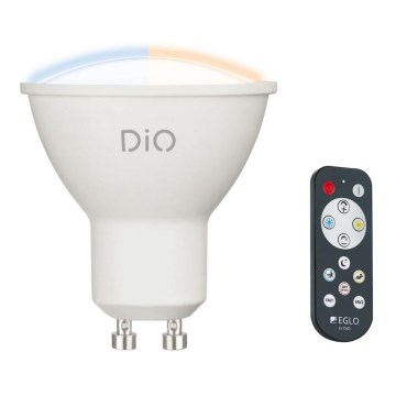 LED-Glühbirne GU10/5W/230V 2700K-6500K + Fernbedienung - Eglo