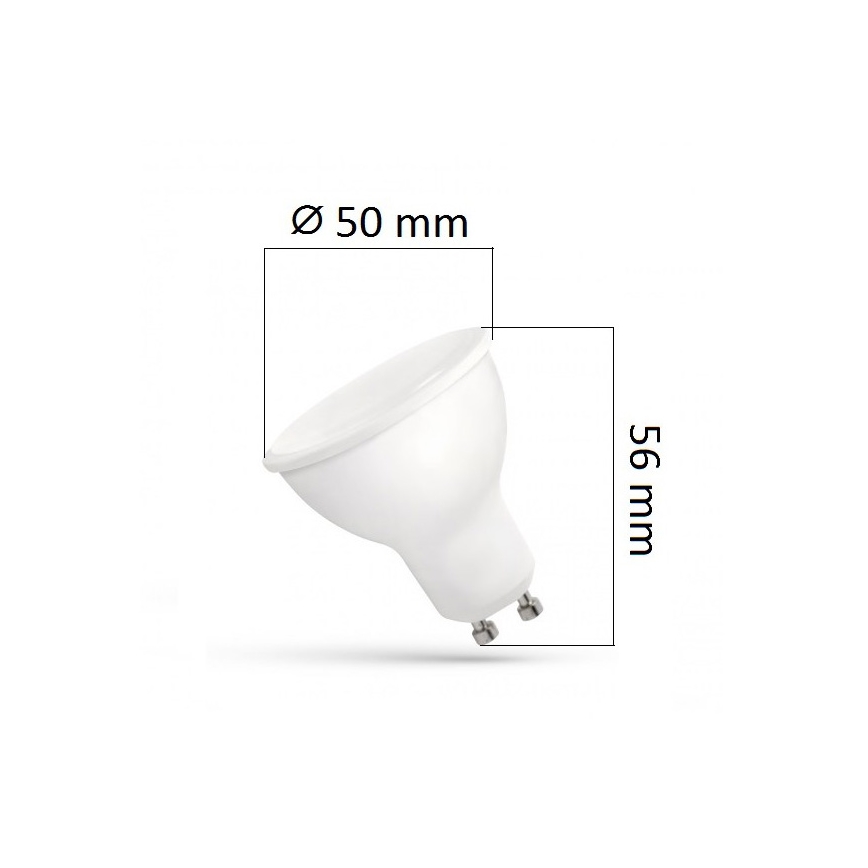 LED Glühbirne GU10/6W/230V 4000K