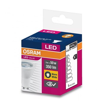 LED Glühbirne PAR16 GU10/5W/230V 2700K - Osram