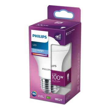 LED-Glühbirne Philips A60 E27/12,5W/230V 6500K