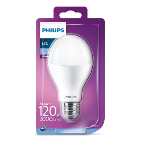 LED Glühbirne Philips A60 E27/15,5W/230V 6500K