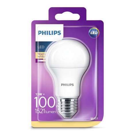 LED Glühbirne Philips E27/13W/230V 2700K