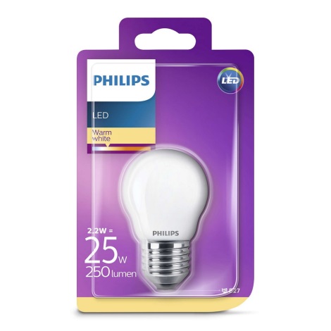 LED Glühbirne Philips E27/2,2W/230V