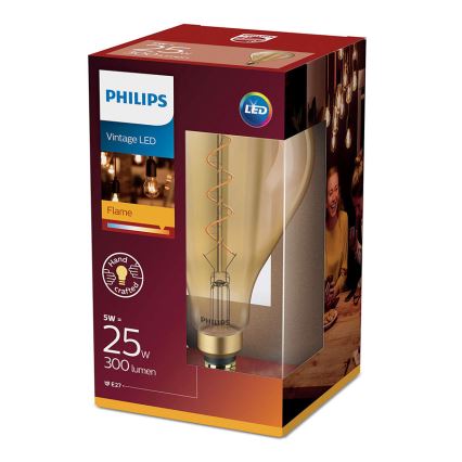 LED Glühbirne Philips E27/5W/230V 2000K - VINTAGE