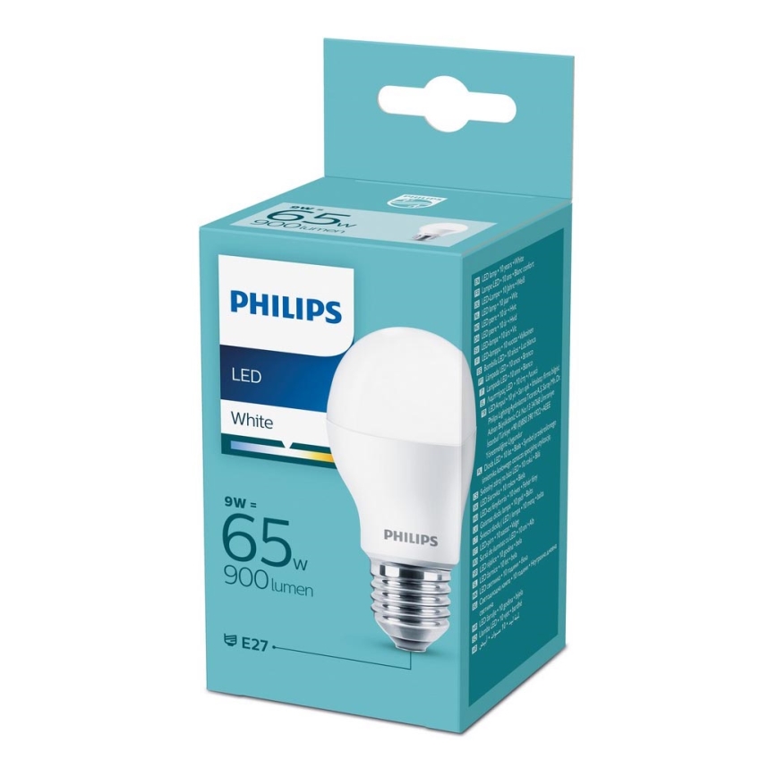 LED Glühbirne Philips E27/9W/230V 3000K