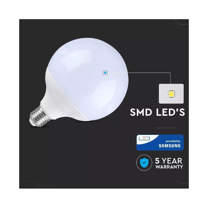 LED-Glühbirne SAMSUNG CHIP G120 E27/18W/230V 6400K