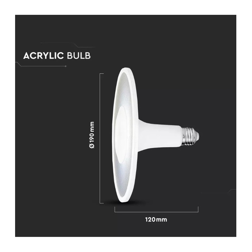 LED-Glühbirne SAMSUNG CHIP UFO E27/11W/230V 4000K