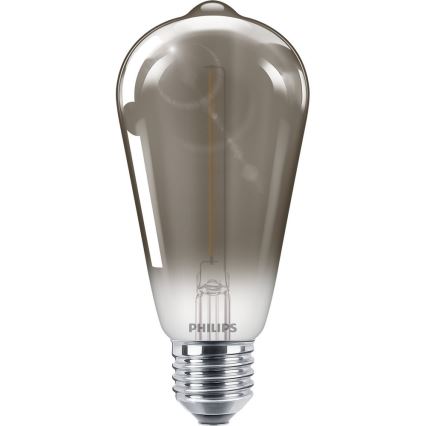 LED Glühbirne SMOKY VINTAGE Philips ST64 E27/2.3W/230V 2,700K