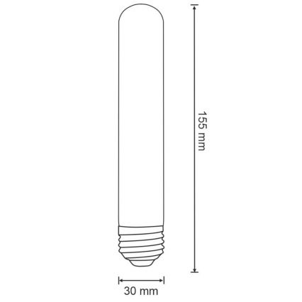 LED-Glühbirne VINTAGE E27/4W/230V 3000K