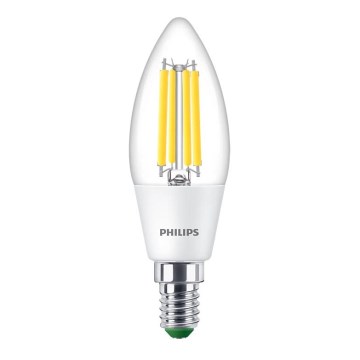 LED-Glühbirne VINTAGE Philips B35 E14/2,3W/230V 4000K