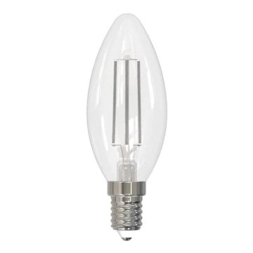 LED-Glühbirne WEISSER FILAMENT C35 E14/4,5W/230V 3000K