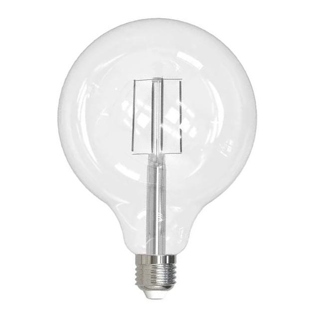 LED-Glühbirne WHITE FILAMENT G125 E27/13W/230V 3000K