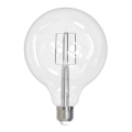 LED-Glühbirne WHITE FILAMENT G125 E27/13W/230V 4000K