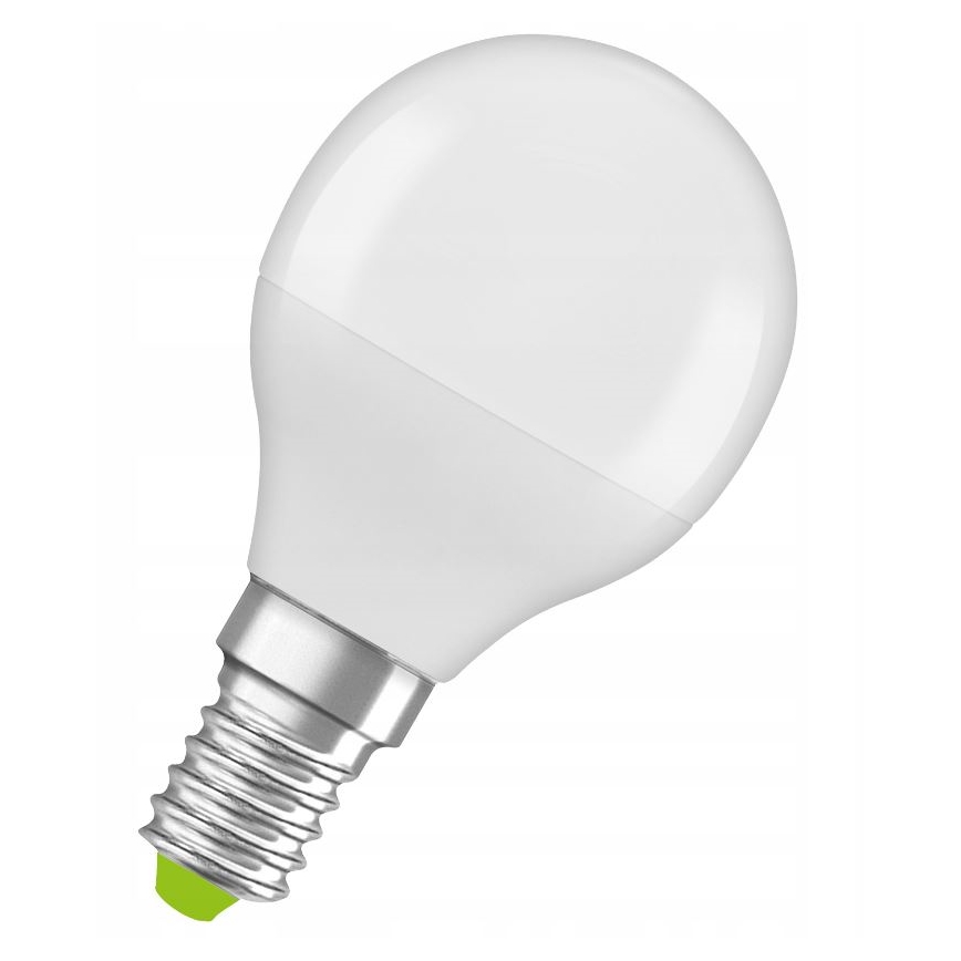 LED-Glühlampe aus recyceltem Kunststoff P45 E14/4,9W/230V 4000K - Ledvance