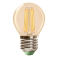 LED-Glühlampe CLASIC AMBER G45 E27/4W/230V 2200K -  Brilagi