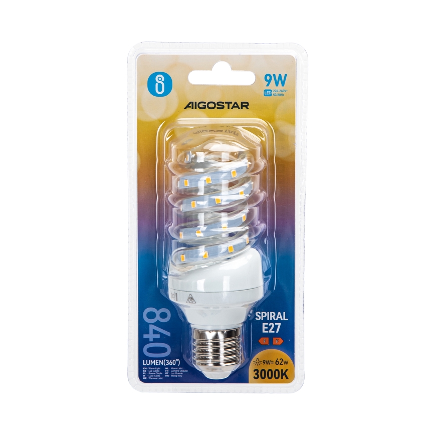 LED-Glühlampe E14/9W/230V 6500K - Aigostar