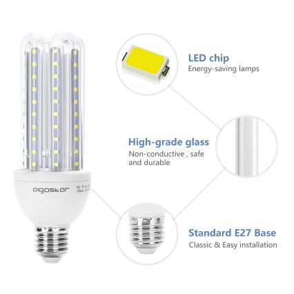 LED-Glühlampe E27/23W/230V 6500K - Aigostar