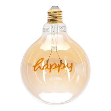 LED-Glühlampe FILAMENT E27/4W/230V 1800K happy - Aigostar