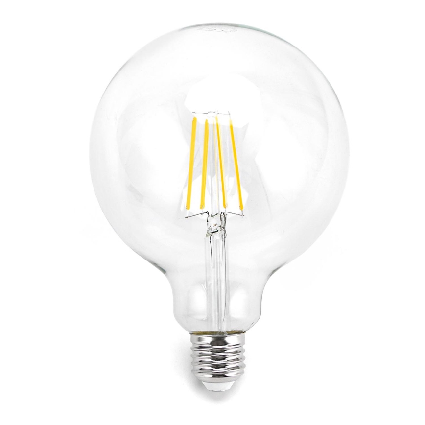 LED-Glühlampe FILAMENT G125 E27/6W/230V 2700K - Aigostar