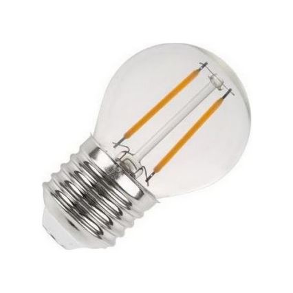 LED-Glühlampe FILAMENT G45 E27/2W/230V 3000K