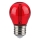 LED-Glühlampe FILAMENT G45 E27/2W/230V rot