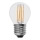 LED-Glühlampe FILAMENT G45 E27/6W/230V 3000K