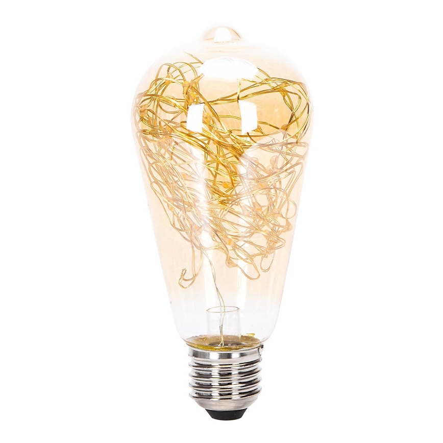 LED-Glühlampe FILAMENT ST64 E27/1,2W/230V 2500K - Aigostar