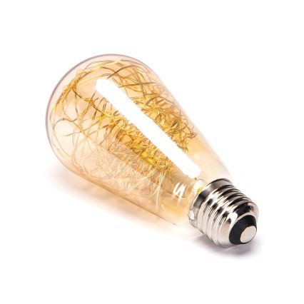 LED-Glühlampe FILAMENT ST64 E27/1,2W/230V 2500K - Aigostar