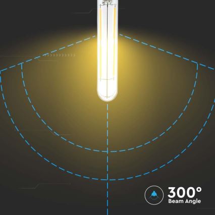 LED-Glühlampe FILAMENT T20 E14/4W/230V 3000K