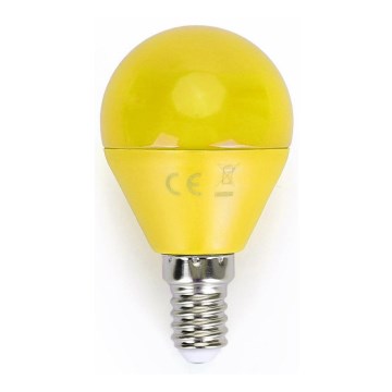 LED-Glühlampe G45 E14/4W/230V gelb - Aigostar