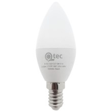 LED-Glühlampe Qtec C35 E14/5W/230V 2700K