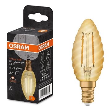 LED-Glühlampe VINTAGE E27/2,5W/230V 2400K - Osram