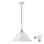 LED-Hängeleuchte 1xE27/60W/230V weiß