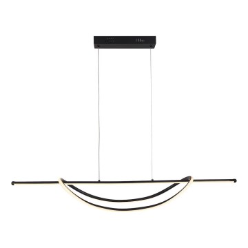 LED-Hängeleuchte AMBAR LED/35W/230V schwarz