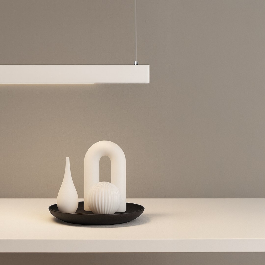 LED-Hängeleuchte an Drahtseil LINEA LED/36W/230V 3000/4000/5700K CRI 90 Weiß