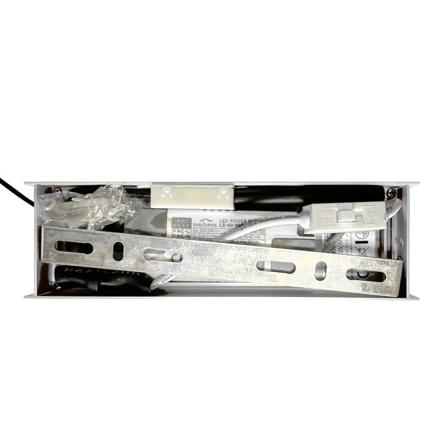 LED-Hängeleuchte an Drahtseil LINEA LED/36W/230V 3000/4000/5700K CRI 90 Weiß