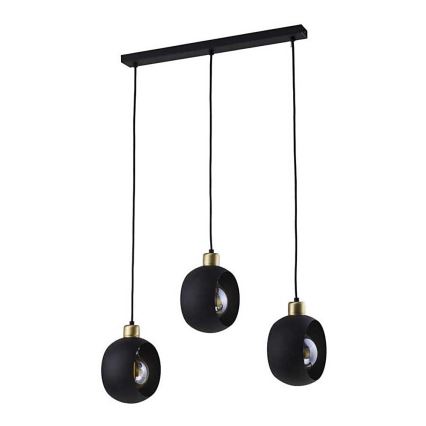 LED-Hängeleuchte an Kabel CUBUS 3xE27/60W/230V
