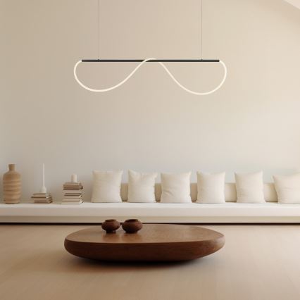 LED-Hängeleuchte an Kabel MELECA LED/36W/230V 3000/4000/6000K 160 cm schwarz