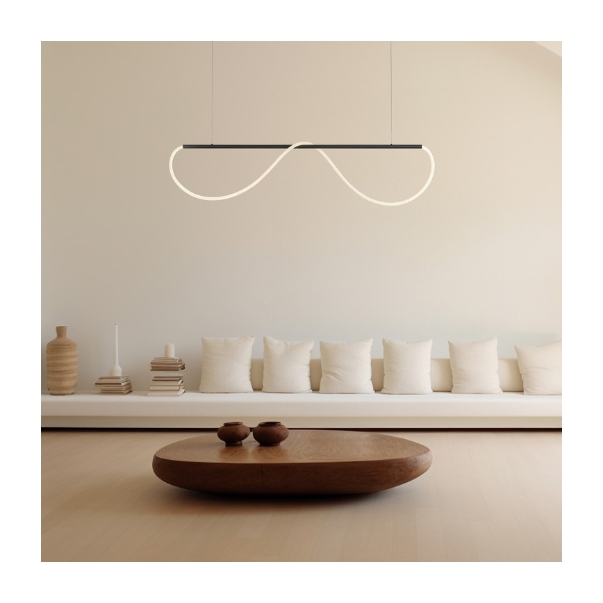 LED-Hängeleuchte an Kabel MELECA LED/36W/230V 3000/4000/6000K 160 cm schwarz