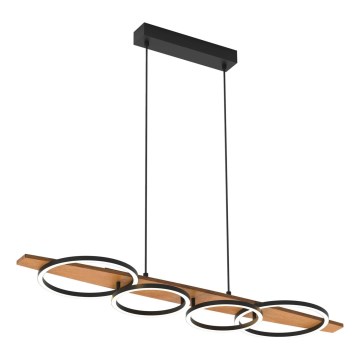 LED-Hängeleuchte an Kabel MELISA LED/35W/230V Kiefer