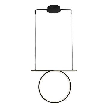 LED-Hängeleuchte an Kabel ODETTA LED/30W/230V 4000K schwarz