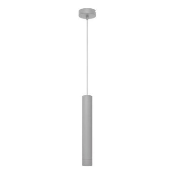 LED Hängeleuchte an Kabel TUBA 1xGU10/4,8W/230V grau