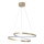 LED-Hängeleuchte an Kabel ZEFIRA LED/40W/230V 4000K Ø 50 cm gold