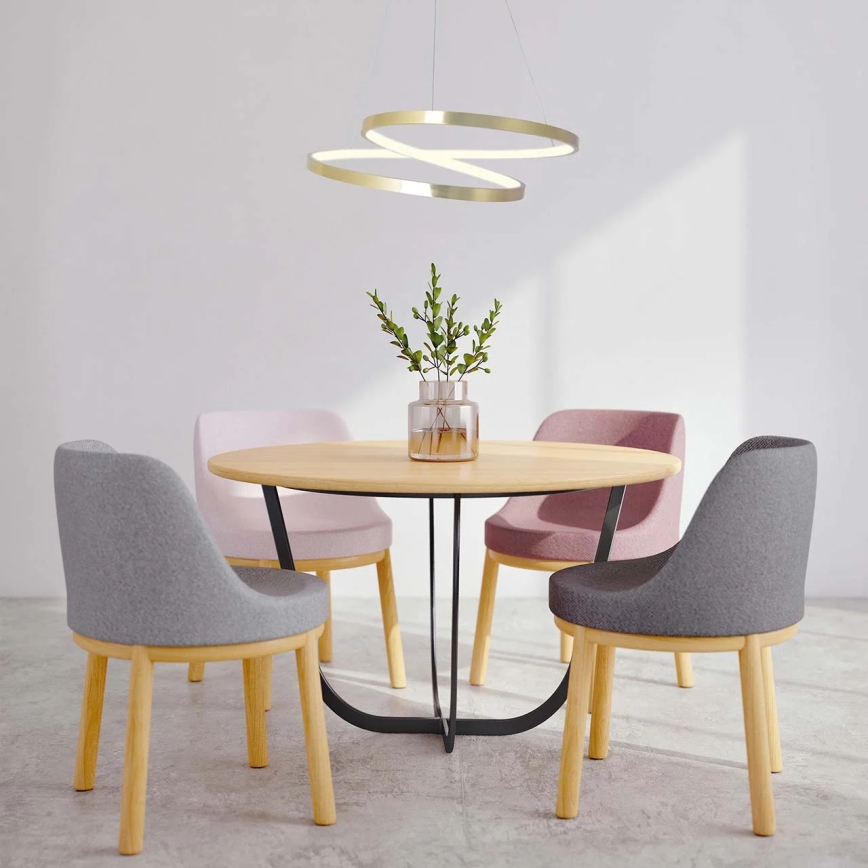 LED-Hängeleuchte an Kabel ZEFIRA LED/40W/230V 4000K Ø 50 cm gold