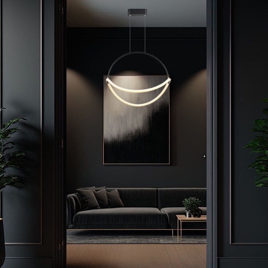 LED-Hängeleuchte an Schnur LED/16W/230V 3000K d 50 cm