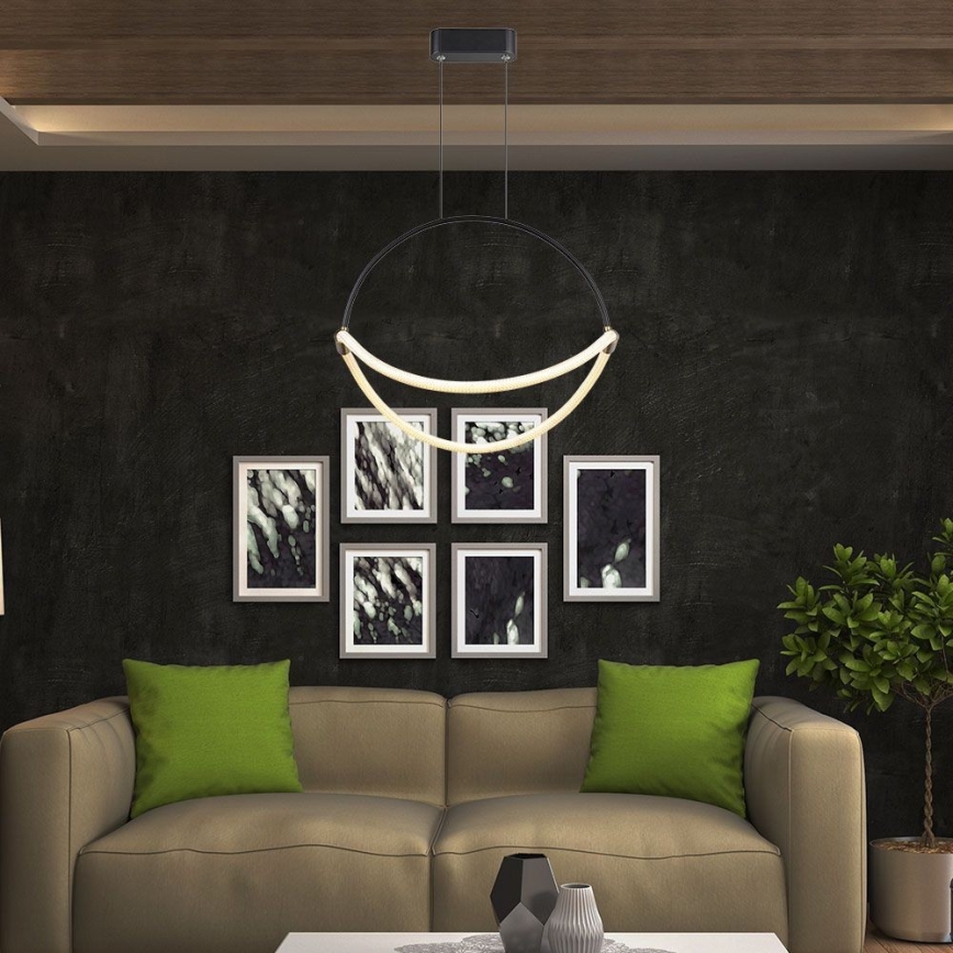 LED-Hängeleuchte an Schnur LED/16W/230V 4000K d 50 cm