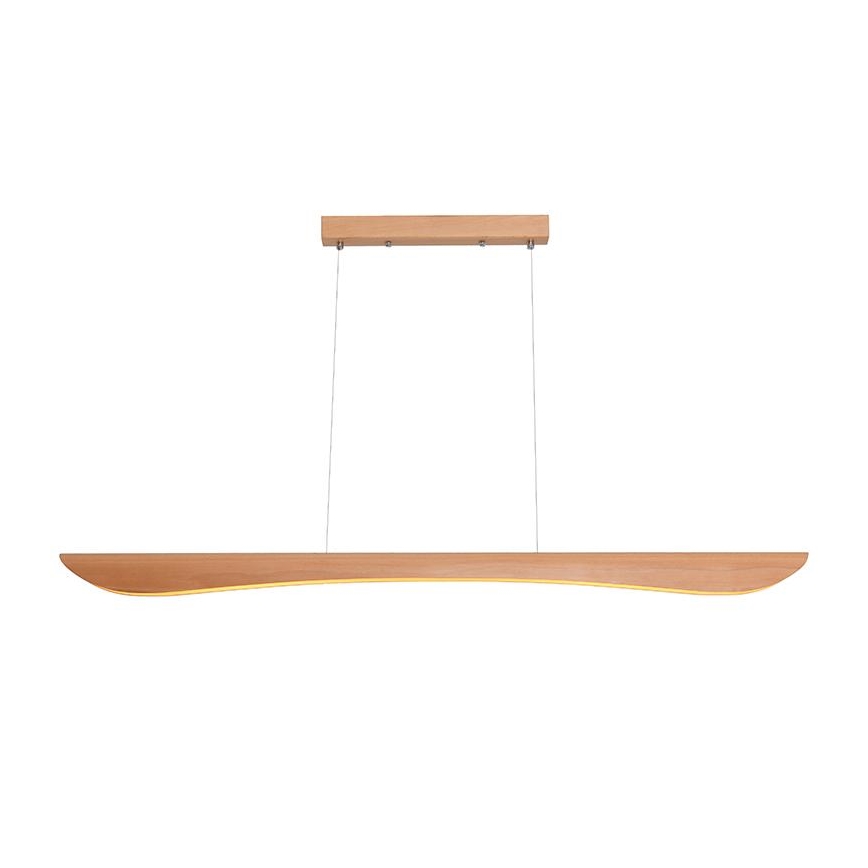 LED-Hängeleuchte an Schnur LED/22W/230V 4000K 120 cm Buche/Massivholz