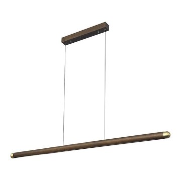 LED-Hängeleuchte an Schnur LED/22W/230V 4000K 120 cm Esche/Massivholz