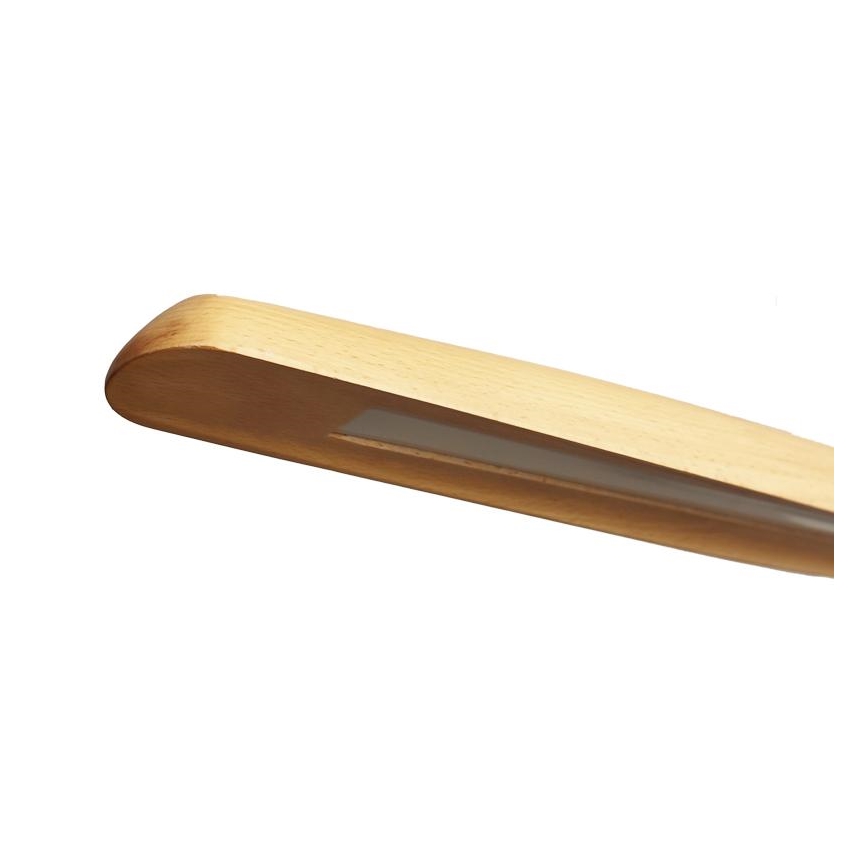 LED-Hängeleuchte an Schnur LED/26W/230V 4000K 150 cm Buche/Massivholz